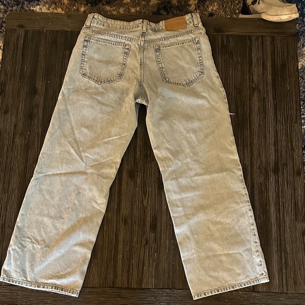 Distressed Light Blue Jeans - Picture 2 of 2